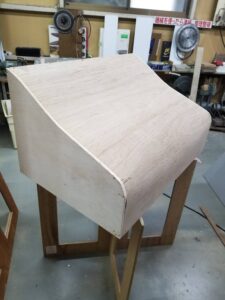 NCルーターでカットした物を組立