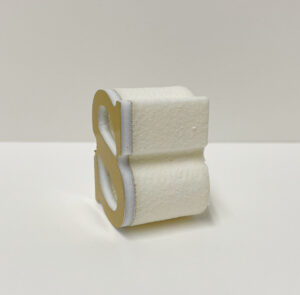 カルプ文字の断面図