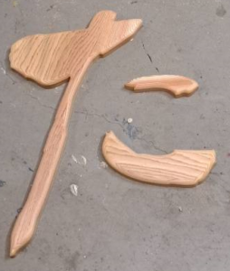 木製切り文字看板