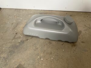 グレーの注水式ウエイト