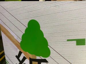 電飾看板照明オフの見た目